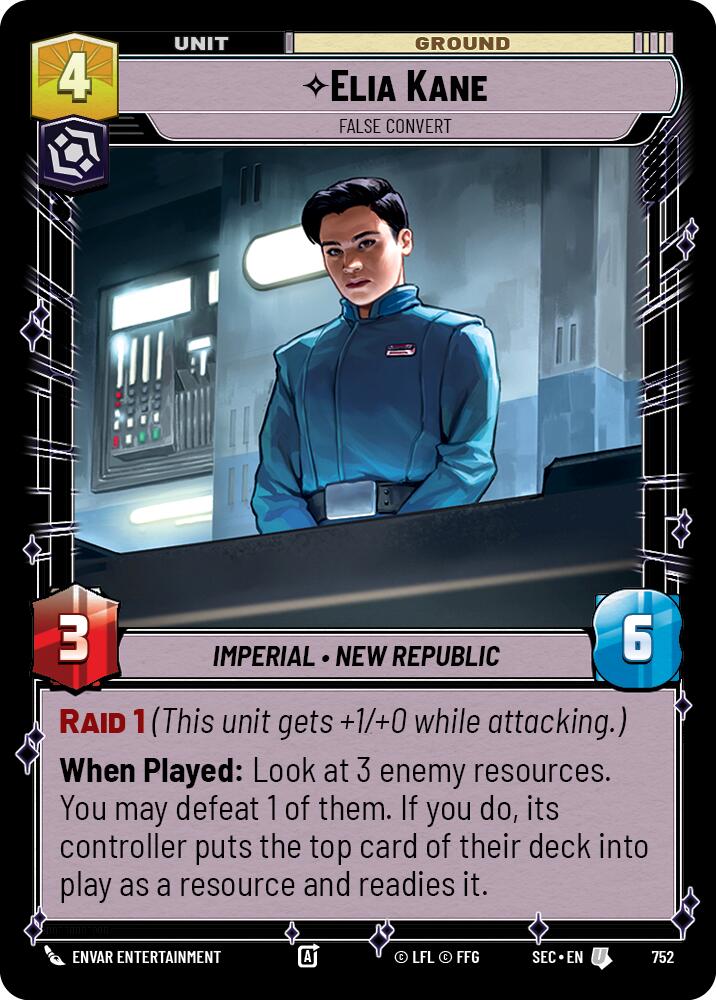 Elia Kane - False Convert (Foil) (752) (752) [Secrets of Power] - The Mythic Store | 24h Order Processing
