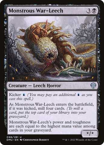 Monstrous War-Leech [Dominaria United] - The Mythic Store | 24h Order Processing