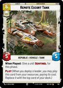 Remote Escort Tank (765) (Foil) (765) [Secrets of Power] - The Mythic Store | 24h Order Processing
