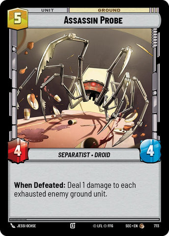 Assassin Probe (773) (Foil) (773) [Secrets of Power] - The Mythic Store | 24h Order Processing