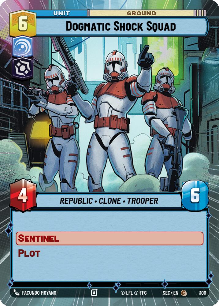Dogmatic Shock Squad (300) (Hyperspace) (300) [Secrets of Power] - The Mythic Store | 24h Order Processing