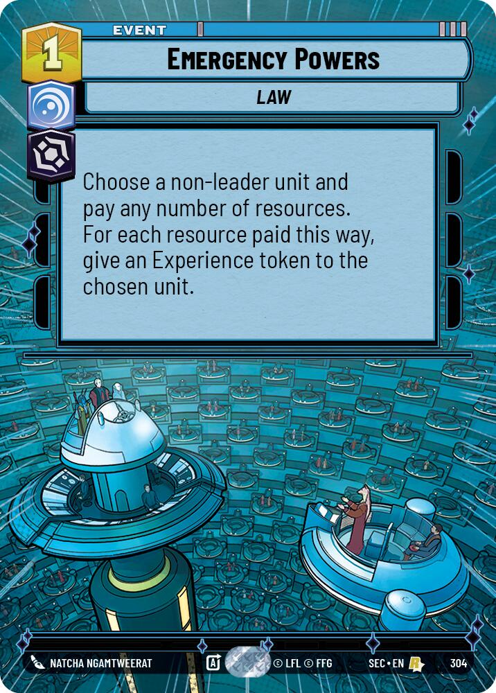 Emergency Powers (304) (Hyperspace) (304) [Secrets of Power] - The Mythic Store | 24h Order Processing