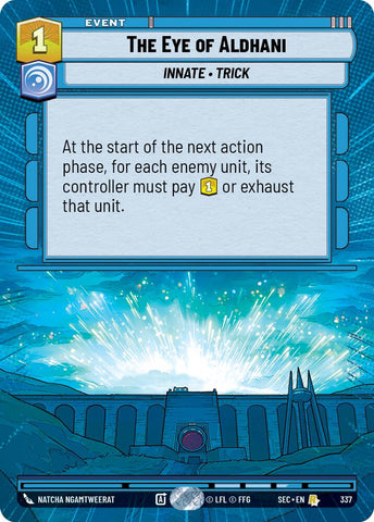 The Eye of Aldhani (337) (Hyperspace) (337) [Secrets of Power] - The Mythic Store | 24h Order Processing