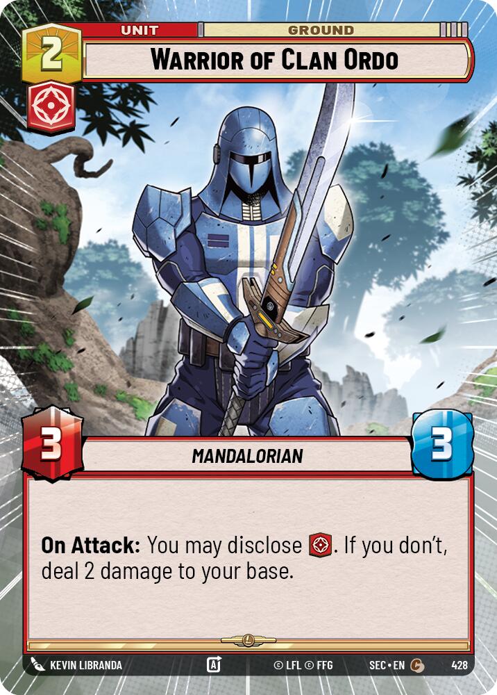 Warrior of Clan Ordo (428) (Hyperspace) (428) [Secrets of Power] - The Mythic Store | 24h Order Processing