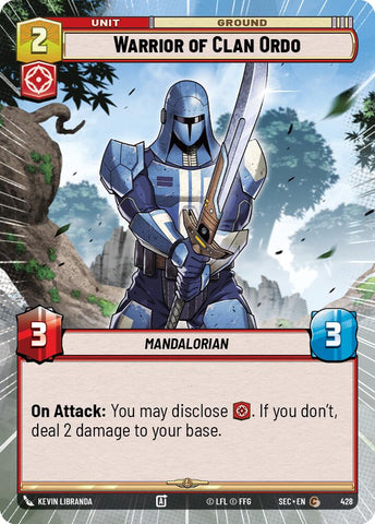 Warrior of Clan Ordo (428) (Hyperspace) (428) [Secrets of Power] - The Mythic Store | 24h Order Processing