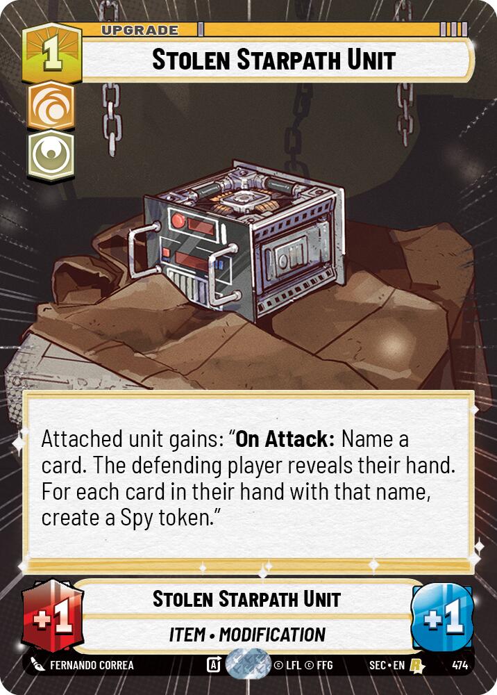 Stolen Starpath Unit (474) (Hyperspace) (474) [Secrets of Power] - The Mythic Store | 24h Order Processing