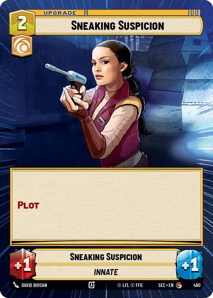 Sneaking Suspicion (490) (Hyperspace) (490) [Secrets of Power] - The Mythic Store | 24h Order Processing