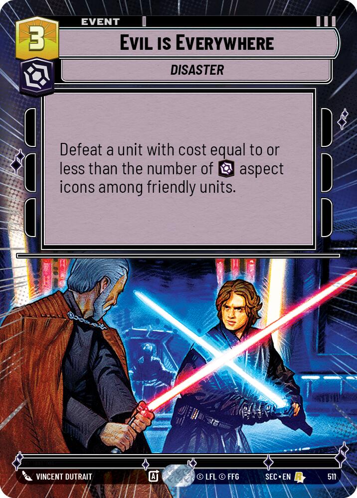 Evil is Everywhere (511) (Hyperspace) (511) [Secrets of Power] - The Mythic Store | 24h Order Processing