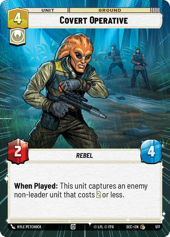 Covert Operative (517) (Hyperspace) (517) [Secrets of Power] - The Mythic Store | 24h Order Processing