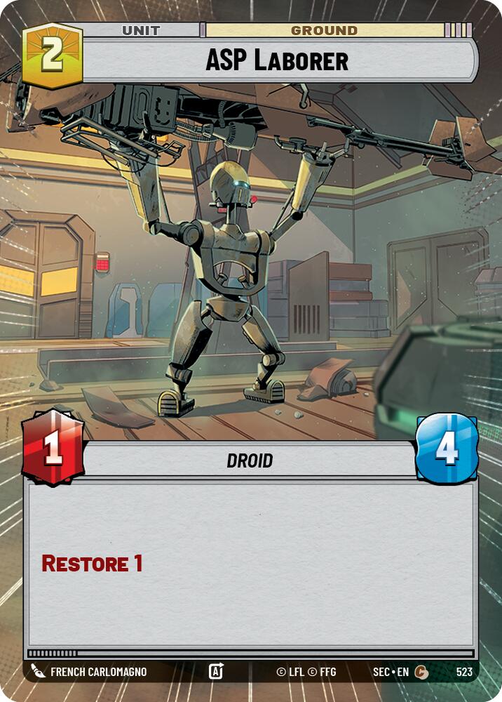 ASP Laborer (523) (Hyperspace) (523) [Secrets of Power] - The Mythic Store | 24h Order Processing