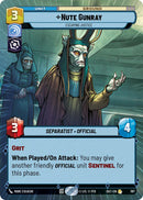 Nute Gunray - Escaping Justice (Hyperspace Foil) (787) (787) [Secrets of Power] - The Mythic Store | 24h Order Processing