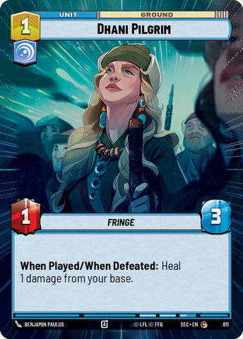 Dhani Pilgrim (811) (Hyperspace Foil) (811) [Secrets of Power] - The Mythic Store | 24h Order Processing