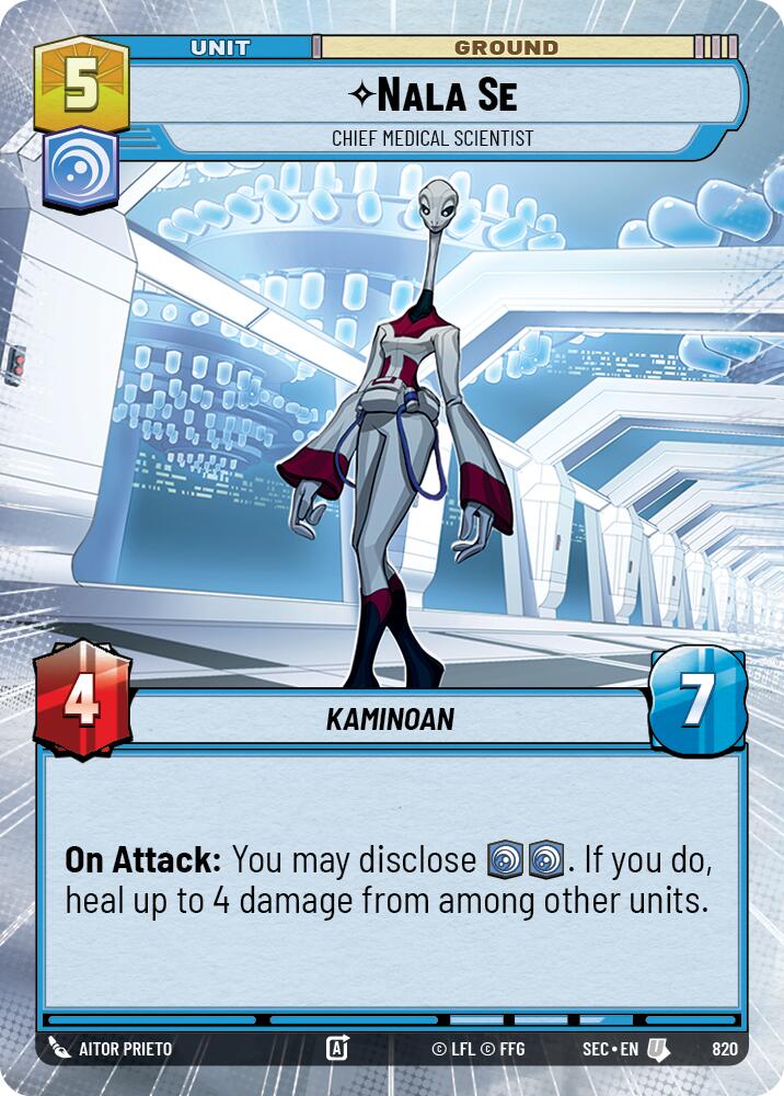 Nala Se - Chief Medical Scientist (Hyperspace Foil) (821) (821) [Secrets of Power] - The Mythic Store | 24h Order Processing