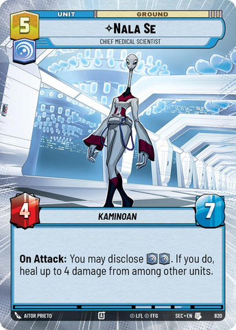 Nala Se - Chief Medical Scientist (Hyperspace Foil) (820) (820) [Secrets of Power] - The Mythic Store | 24h Order Processing