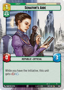 Senator's Aide (864) (Hyperspace Foil) (864) [Secrets of Power] - The Mythic Store | 24h Order Processing