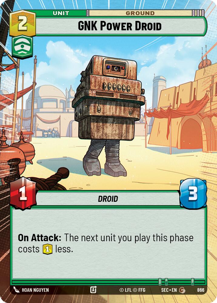 GNK Power Droid (866) (Hyperspace Foil) (866) [Secrets of Power] - The Mythic Store | 24h Order Processing