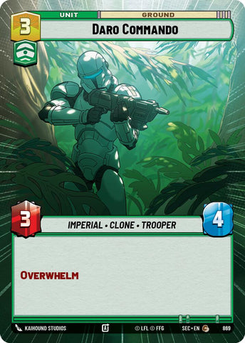 Daro Commando (869) (Hyperspace Foil) (869) [Secrets of Power] - The Mythic Store | 24h Order Processing