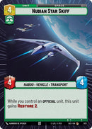 Nubian Star Skiff (872) (Hyperspace Foil) (872) [Secrets of Power] - The Mythic Store | 24h Order Processing