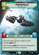 Vuutun Palaa - Droid Control Ship (Hyperspace Foil) (878) (878) [Secrets of Power] - The Mythic Store | 24h Order Processing