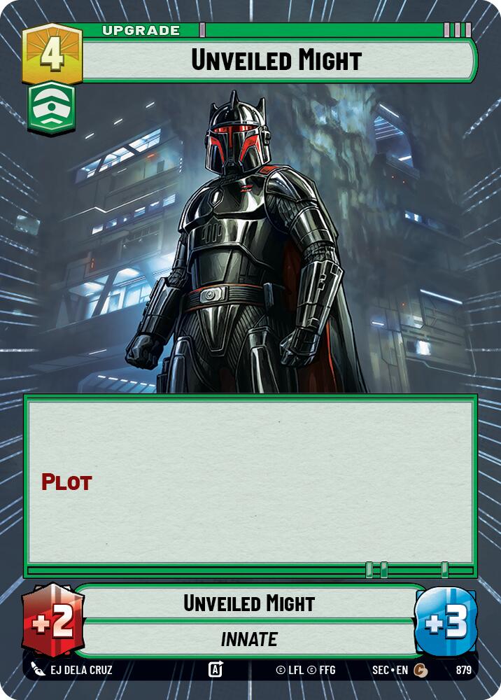 Unveiled Might (879) (Hyperspace Foil) (879) [Secrets of Power] - The Mythic Store | 24h Order Processing