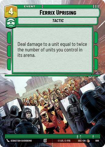 Ferrix Uprising (886) (Hyperspace Foil) (886) [Secrets of Power] - The Mythic Store | 24h Order Processing