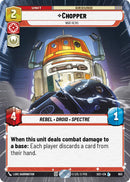 Chopper - War Hero (Hyperspace Foil) (903) (903) [Secrets of Power] - The Mythic Store | 24h Order Processing