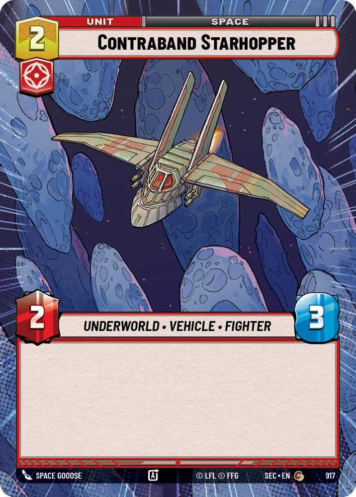 Contraband Starhopper (917) (Hyperspace Foil) (917) [Secrets of Power] - The Mythic Store | 24h Order Processing