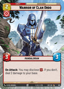 Warrior of Clan Ordo (920) (Hyperspace Foil) (920) [Secrets of Power] - The Mythic Store | 24h Order Processing