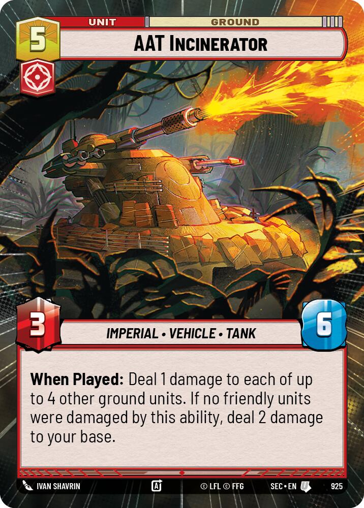 AAT Incinerator (925) (Hyperspace Foil) (925) [Secrets of Power] - The Mythic Store | 24h Order Processing