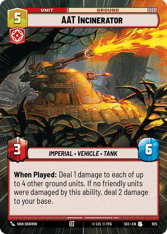 AAT Incinerator (925) (Hyperspace Foil) (925) [Secrets of Power] - The Mythic Store | 24h Order Processing