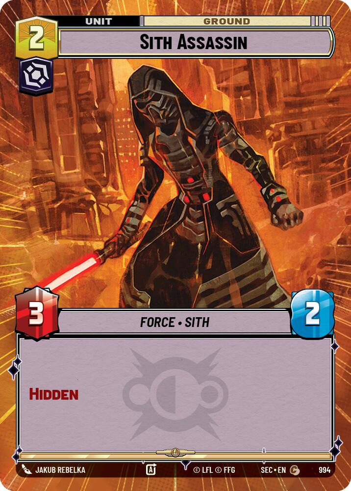 Sith Assassin (994) (Hyperspace Foil) (994) [Secrets of Power] - The Mythic Store | 24h Order Processing
