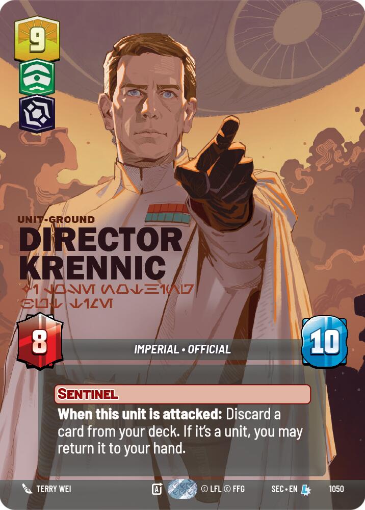 Director Krennic - I Lose Nothing But Time (Prestige) (1050) (1050) [Secrets of Power] - The Mythic Store | 24h Order Processing