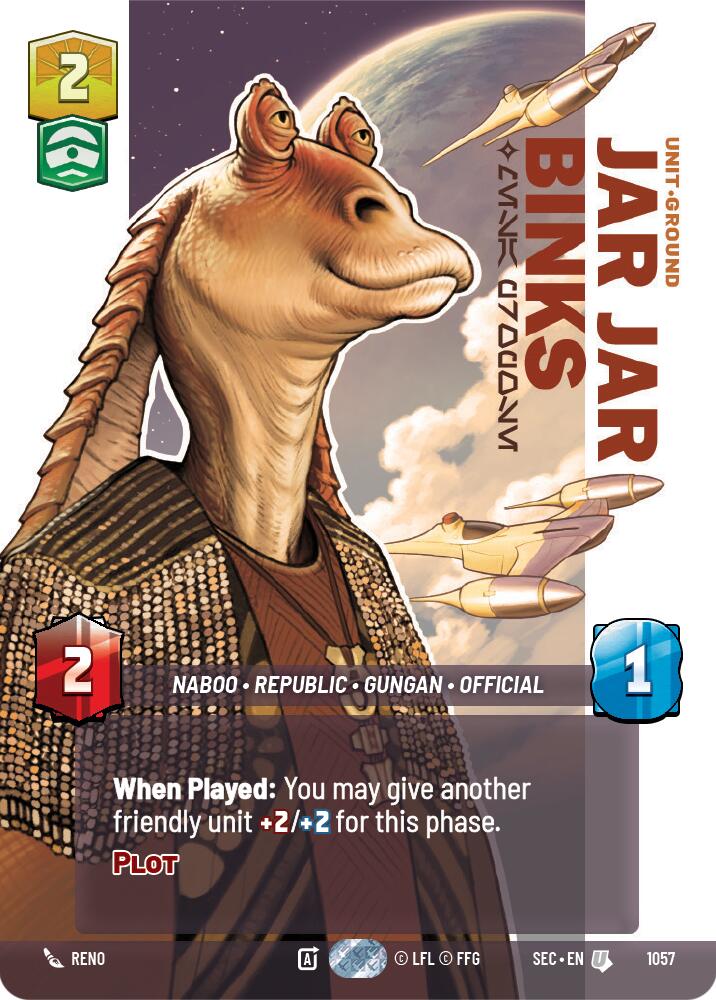 Jar Jar Binks - Mesa Propose (Prestige) (1057) (1057) [Secrets of Power] - The Mythic Store | 24h Order Processing
