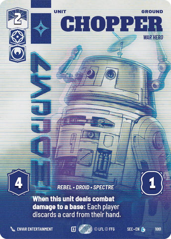 Chopper - War Hero (Prestige) (1061) (1061) [Secrets of Power] - The Mythic Store | 24h Order Processing