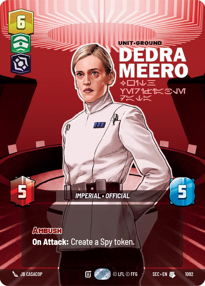 Dedra Meero - With Verifiable Data (Prestige Foil) (1092) (1092) [Secrets of Power] - The Mythic Store | 24h Order Processing