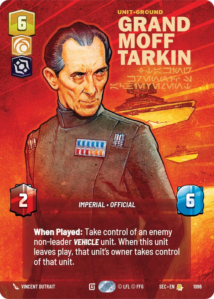 Grand Moff Tarkin - Taking Krennic's Achievement (Prestige Foil) (1096) (1096) [Secrets of Power] - The Mythic Store | 24h Order Processing