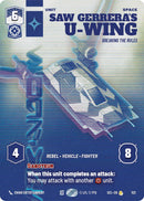 Saw Gerrera's U-Wing - Breaking the Rules (Prestige Foil) (1121) (1121) [Secrets of Power] - The Mythic Store | 24h Order Processing