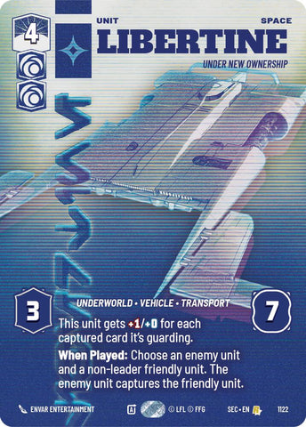 Libertine - Under New Ownership (Prestige Foil) (1122) (1122) [Secrets of Power] - The Mythic Store | 24h Order Processing
