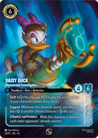 Daisy Duck - Paranormal Investigator (Store Championship Participant) (23) [Promo Cards] - The Mythic Store | 24h Order Processing