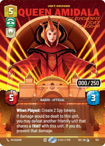 Queen Amidala - Championing Her People (Serialized) (1127) (1127) [Secrets of Power] - The Mythic Store | 24h Order Processing