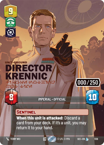 Director Krennic - I Lose Nothing But Time (Serialized) (1136) (1136) [Secrets of Power] - The Mythic Store | 24h Order Processing