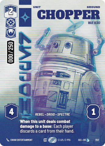 Chopper - War Hero (Serialized) (1147) (1147) [Secrets of Power] - The Mythic Store | 24h Order Processing