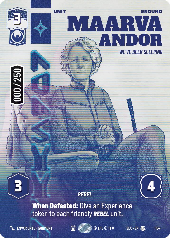 Maarva Andor - We've Been Sleeping (Serialized) (1154) (1154) [Secrets of Power] - The Mythic Store | 24h Order Processing