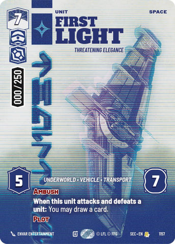 First Light - Threatening Elegance (Serialized) (1157) (1157) [Secrets of Power] - The Mythic Store | 24h Order Processing