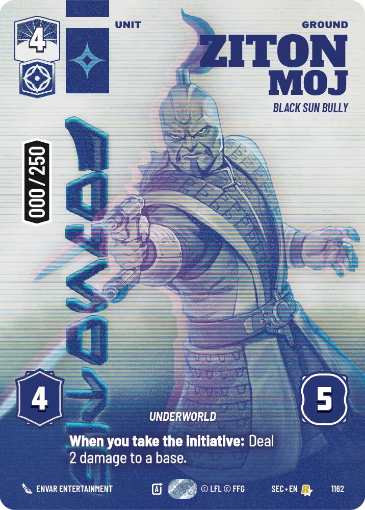 Ziton Moj - Black Sun Bully (Serialized) (1162) (1162) [Secrets of Power] - The Mythic Store | 24h Order Processing