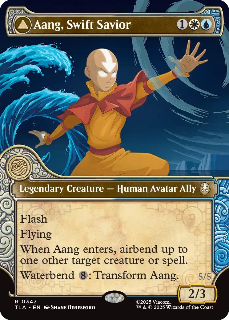 Aang, Swift Savior (Showcase) [Avatar: The Last Airbender] - The Mythic Store | 24h Order Processing