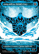 Aang, Swift Savior (Borderless) (Neon Ink Foil) [Avatar: The Last Airbender] - The Mythic Store | 24h Order Processing