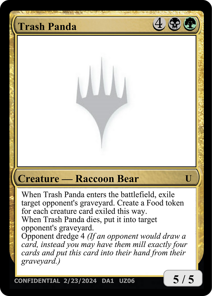 Trash Panda [Unknown Event] - The Mythic Store | 24h Order Processing