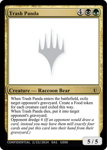 Trash Panda [Unknown Event] - The Mythic Store | 24h Order Processing