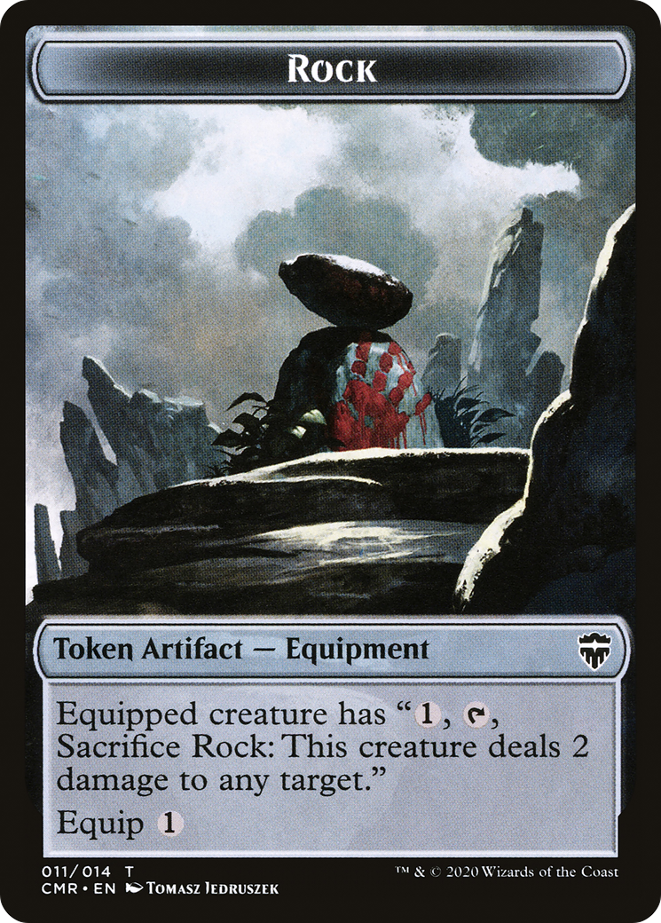 Rock Token [Commander Legends] - The Mythic Store | 24h Order Processing